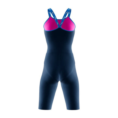 Traje de Baño de competición mujer Spartan  Closed Back NAVY Vadox