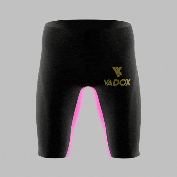 Traje de Baño Competición Hombre Jammer Bajo Black-Pink Vadox