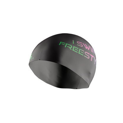 Gorra Negra Swim Freestyle Swimming Gorra Negra Vadox