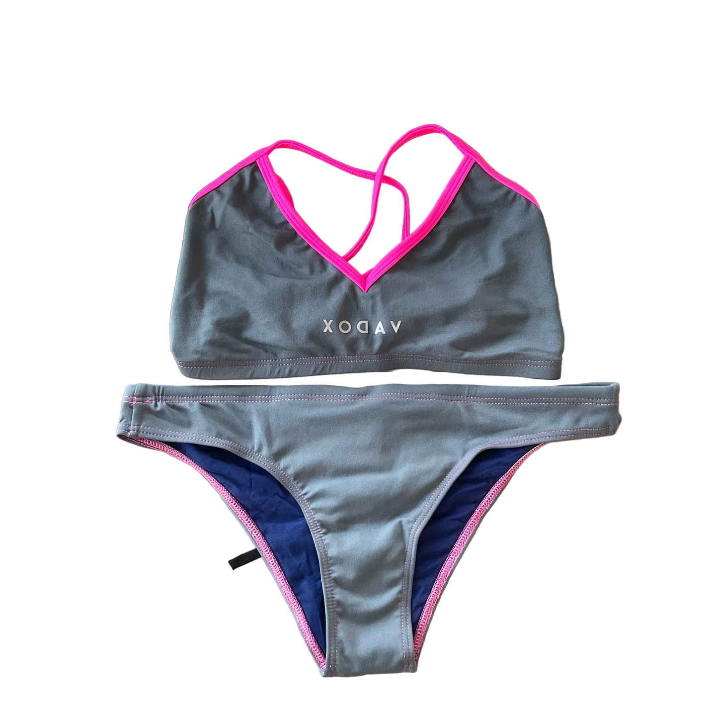 Bikini entrenamiento Mujer Janet Gris Vadox