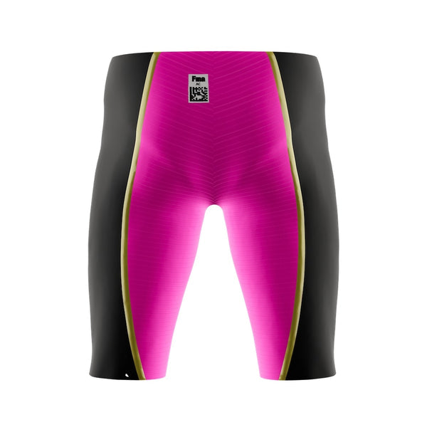 Traje de Baño Competición Hombre Jammer Bajo Black-Pink Vadox