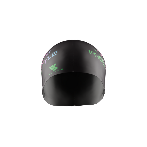 Gorra Negra Swim Freestyle Swimming Gorra Negra Vadox