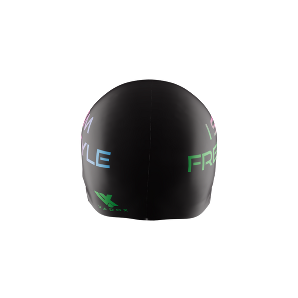 Gorra Negra Swim Freestyle Swimming Gorra Negra Vadox