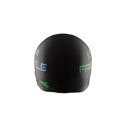 Gorra Negra Swim Freestyle Swimming Gorra Negra Vadox