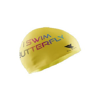 Gorra de Natación Butterfly Yellow Vadox
